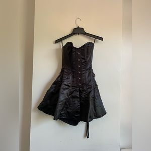 Goth Steel Bone Corset Dress